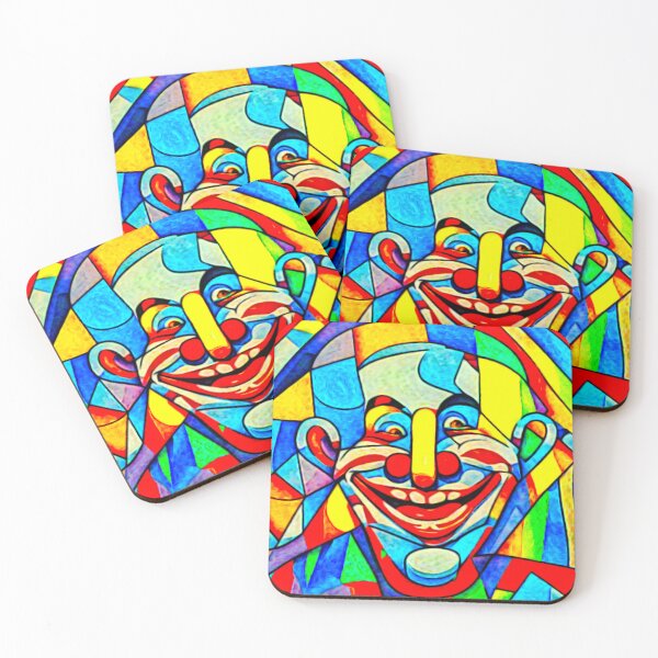Item preview, Abstract Laughing Funny Clown designed and sold by shaang.