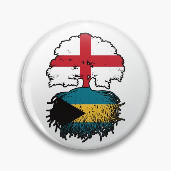 Item preview, Bahamas Bahamian English England Tree Roots Flag designed and sold by FlagX.