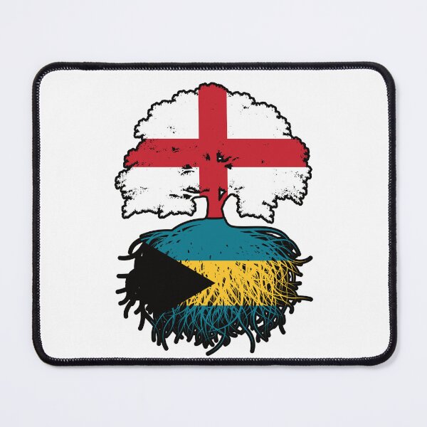 Item preview, Bahamas Bahamian English England Tree Roots Flag designed and sold by FlagX.