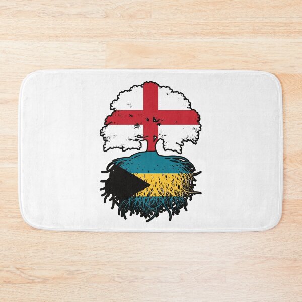 Item preview, Bahamas Bahamian English England Tree Roots Flag designed and sold by FlagX.