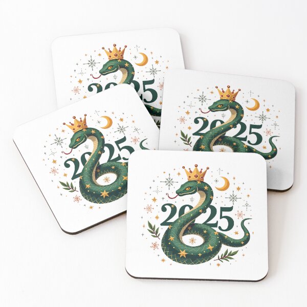 Item preview, snake christmas / christmas 2025 designed and sold by Krasnovaovaova.
