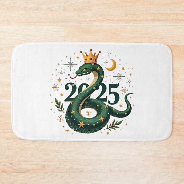 Item preview, snake christmas / christmas 2025 designed and sold by Krasnovaovaova.