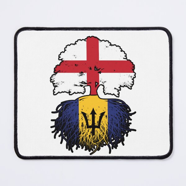Item preview, Barbados Barbadian English England Tree Roots Flag designed and sold by FlagX.