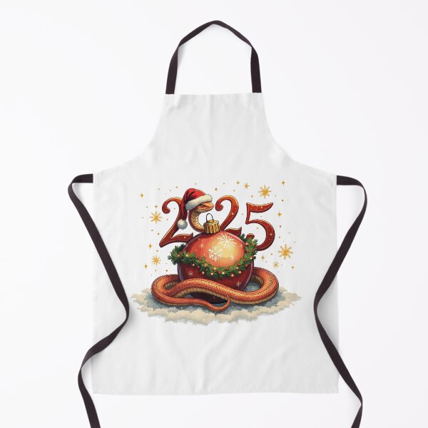 Item preview, snake christmas / christmas 2025 designed and sold by Krasnovaovaova.