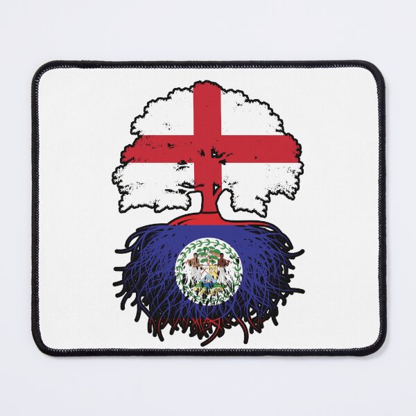 Item preview, Belize Belizean English England Tree Roots Flag designed and sold by FlagX.