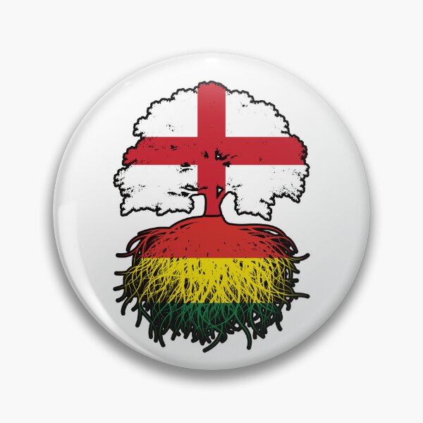 Item preview, Bolivia Bolivian English England Tree Roots Flag designed and sold by FlagX.