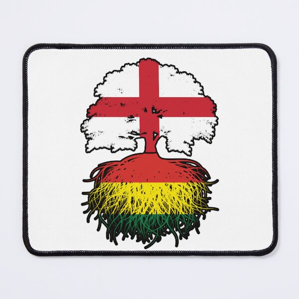 Item preview, Bolivia Bolivian English England Tree Roots Flag designed and sold by FlagX.