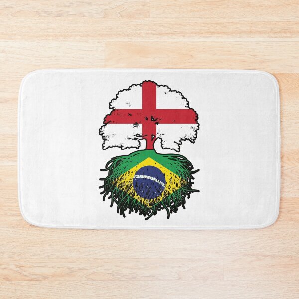 Item preview, Brazil Brazilian English England Tree Roots Flag designed and sold by FlagX.