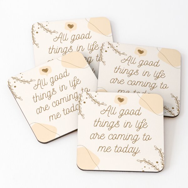 Item preview, All good things in life are coming to me today. designed and sold by Univers Gifts.