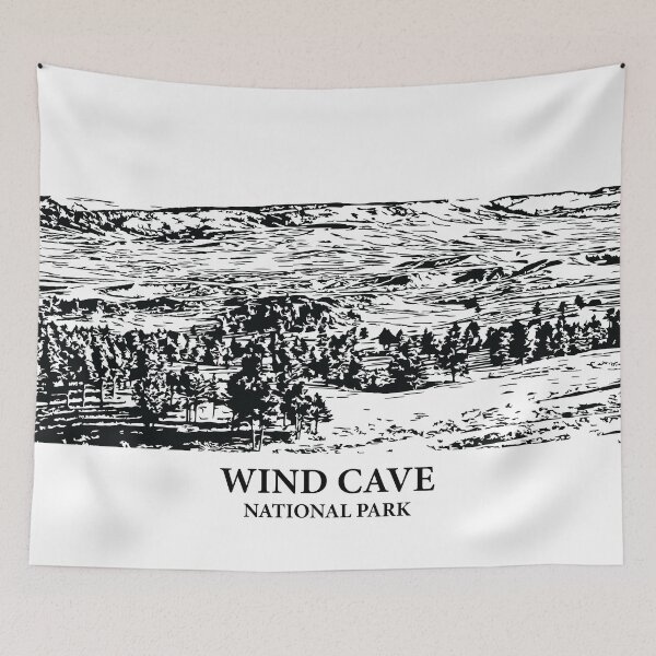 Item preview, Wind Cave National Park designed and sold by Lakeric Cityscapes.