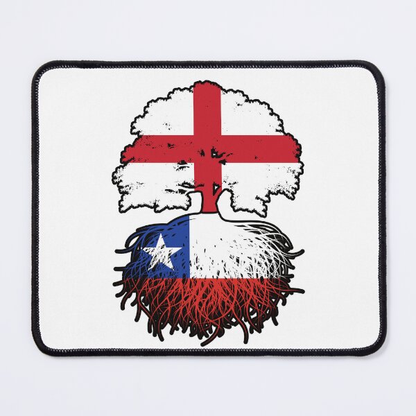 Item preview, Chile Chilean English England Tree Roots Flag designed and sold by FlagX.