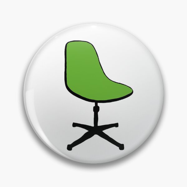Item preview, Green Retro Swivel Office Chair  designed and sold by CreepingWillow.