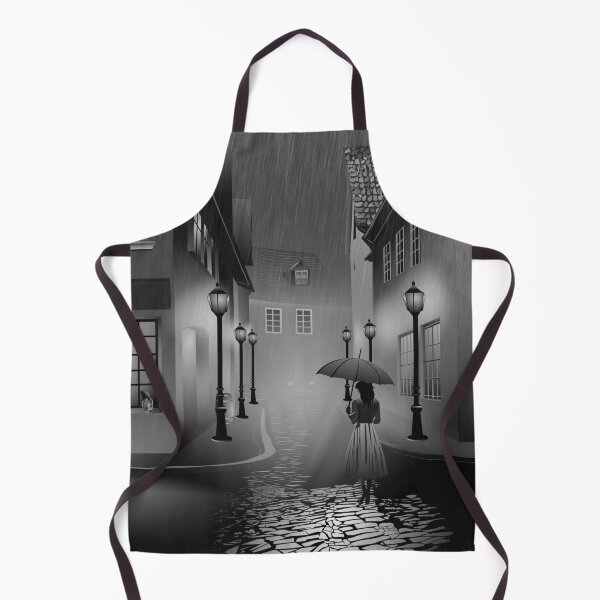 Item preview, Rainy Night in a Quiet Town designed and sold by Art By M.
