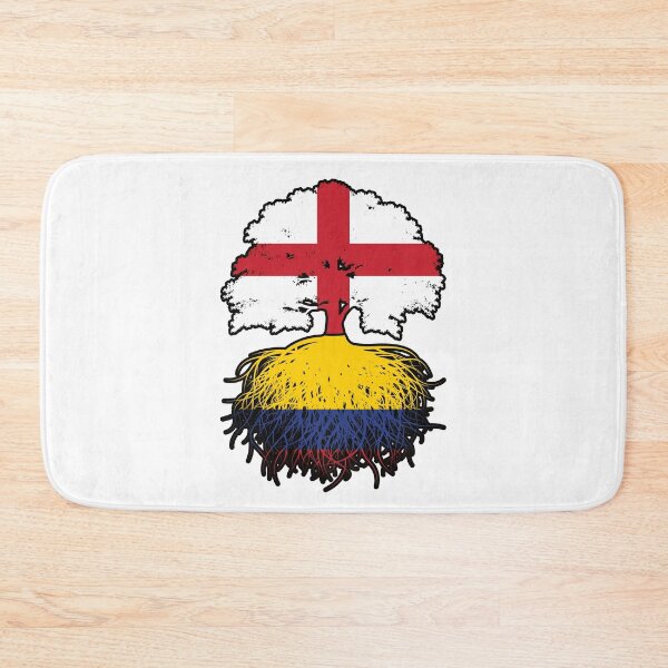 Item preview, Colombia Colombian English England Tree Roots Flag designed and sold by FlagX.