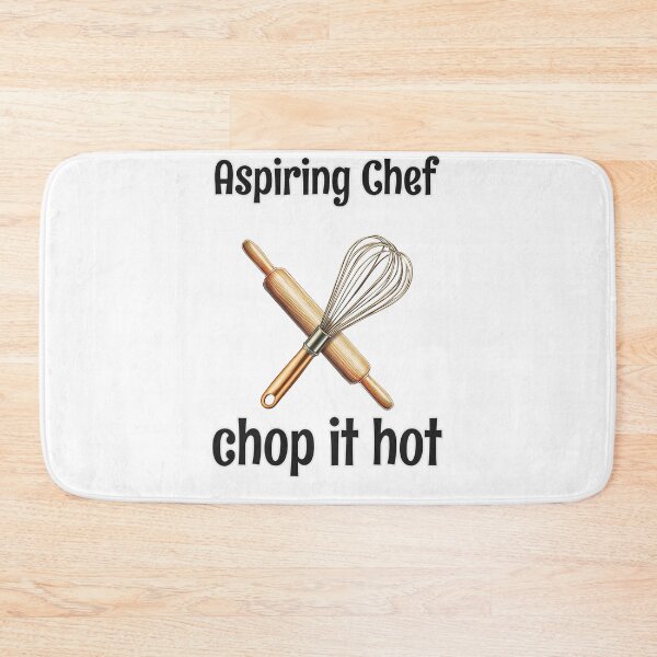 Item preview, Aspiring Chef. Chop it hot designed and sold by FirstTimeTees.