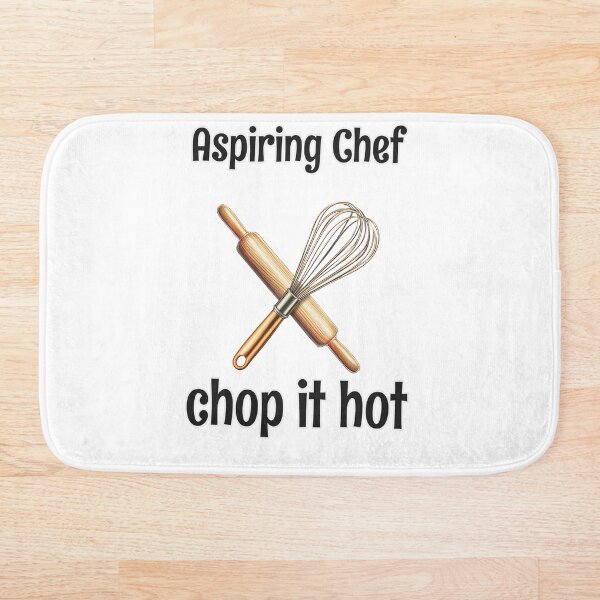 Item preview, Aspiring Chef. Chop it hot designed and sold by FirstTimeTees.