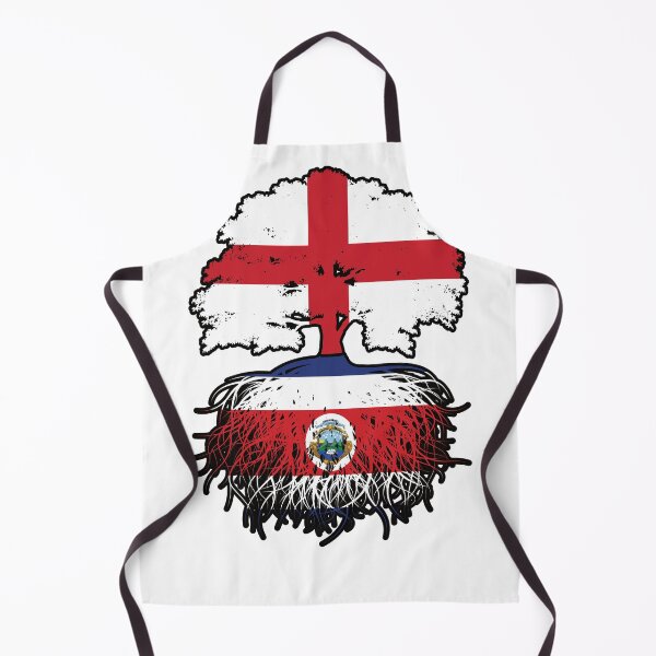 Item preview, Costa Rica Costa Rican English England Tree Roots Flag designed and sold by FlagX.