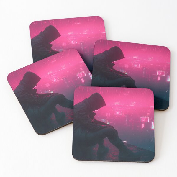 Item preview, Cyberpunk Vigilante: Neon Skyline Solitude designed and sold by Carlos Monteiro.