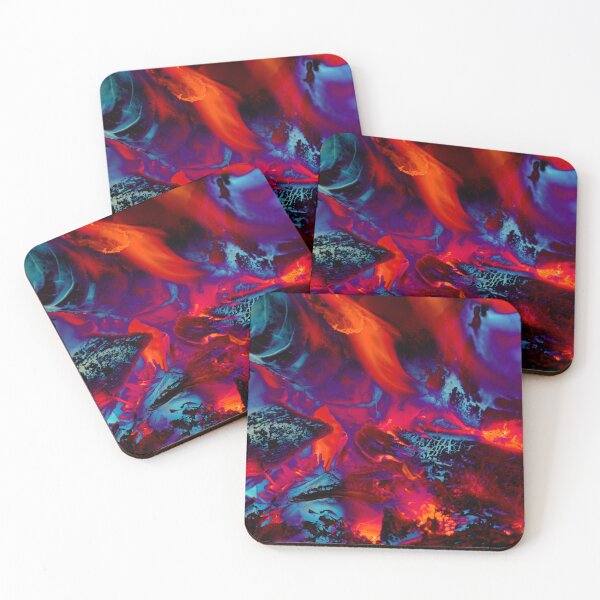 Item preview, Fiery Abstract in Vibrant Hues designed and sold by ariverrr.