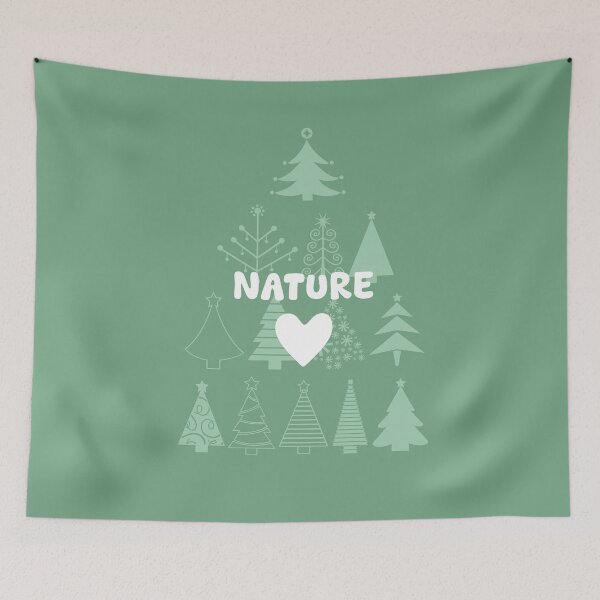 Item preview, NATURE LOVE ON CHRISTMAS, Unique designed and sold by villacreativa.