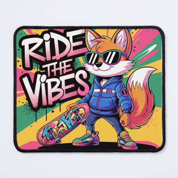 Item preview, Ride the vibes Fox  designed and sold by ESAKA97Shop.