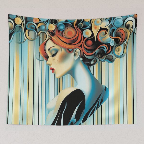 Item preview, Curl Couture. Modern Woman design. designed and sold by Shoot-The-Moon.