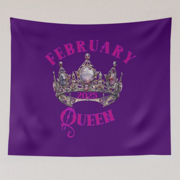 Item preview, Amethyst Crown February Queen 2025 Design designed and sold by bAIryBarn.