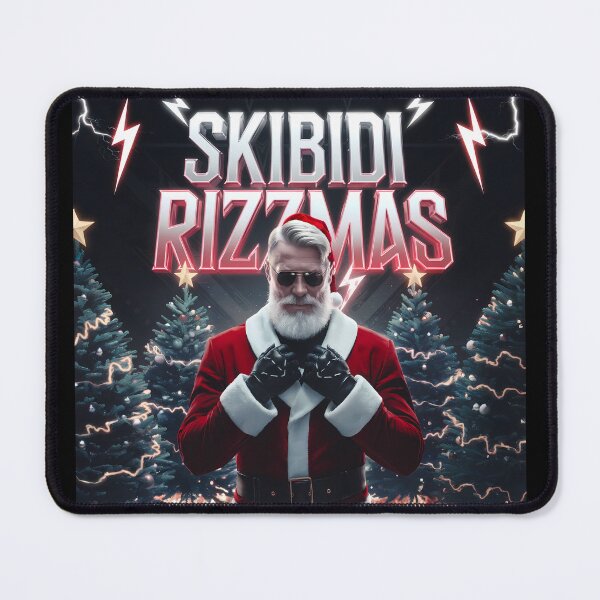 Item preview, Skibidi Rizzmas Funny Santa Christmas Rizz designed and sold by Anniebuh.