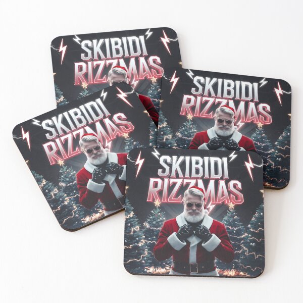 Item preview, Skibidi Rizzmas Funny Santa Christmas Rizz designed and sold by Anniebuh.