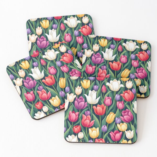 Item preview, tulips patten  designed and sold by jkrphoto.