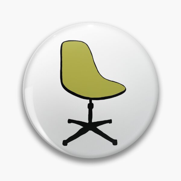 Item preview, Avocado Green Retro Swivel Office Chair  designed and sold by CreepingWillow.
