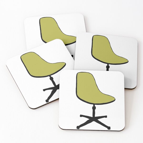 Item preview, Avocado Green Retro Swivel Office Chair  designed and sold by CreepingWillow.