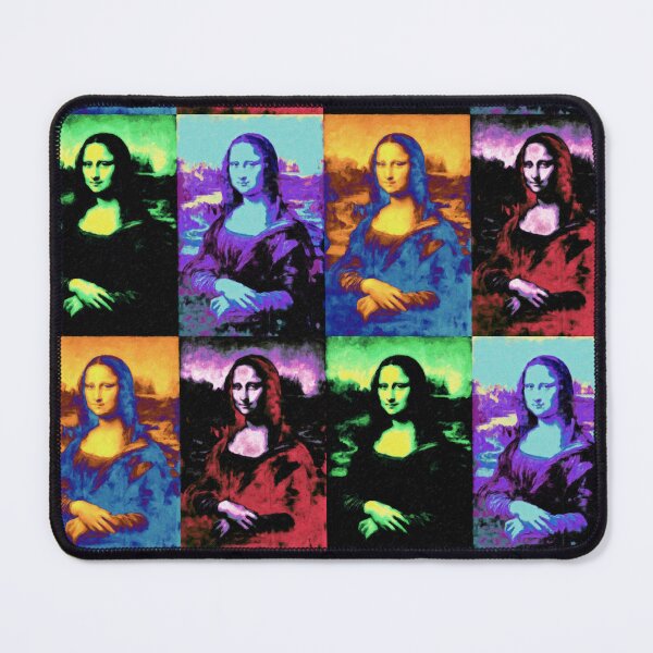 Item preview, Mona Lisa of Leonardo da Vinci in pop art style designed and sold by Ermes.S.