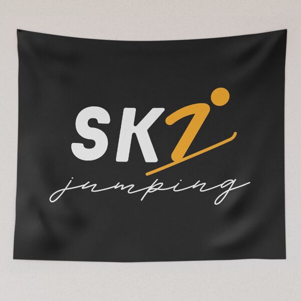 Item preview, SKI Jumping Adventure designed and sold by Anniko Art Studio.