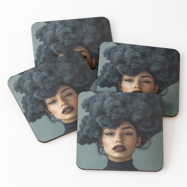 Item preview, Lady with cloud hairstyle designed and sold by anytka.