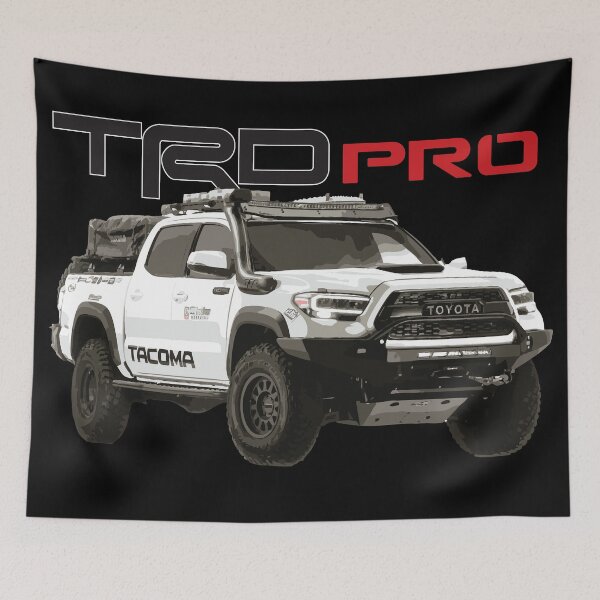 Item preview, tacoma trd pro overland 4x4 off-rod jdm rig truck desert heavy-duty terrain  designed and sold by cowtownCOWBOY.