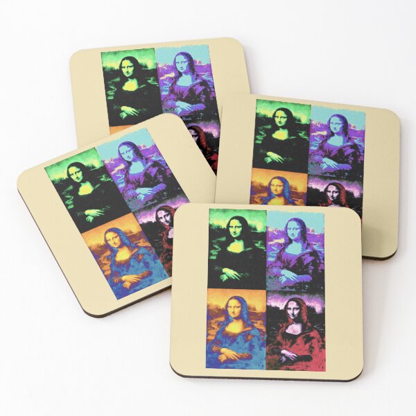 Item preview, Mona Lisa of Leonardo da Vinci in pop art style designed and sold by Ermes.S.