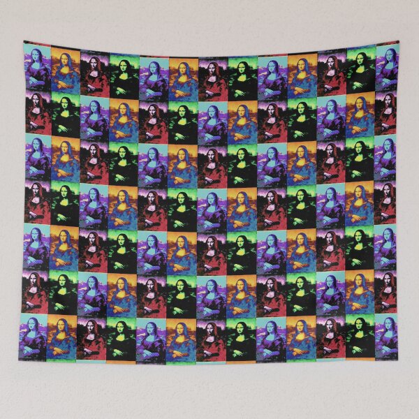 Item preview, Mona Lisa of Leonardo da Vinci in pop art style designed and sold by Ermes.S.
