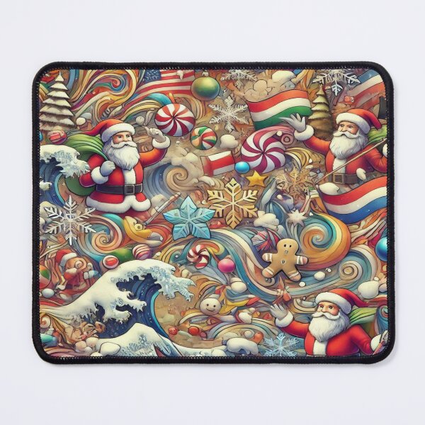 Item preview, Whimsical Winter Fusion – Perfect Holiday Gift designed and sold by Imaginarium of Chaos falcon88 .