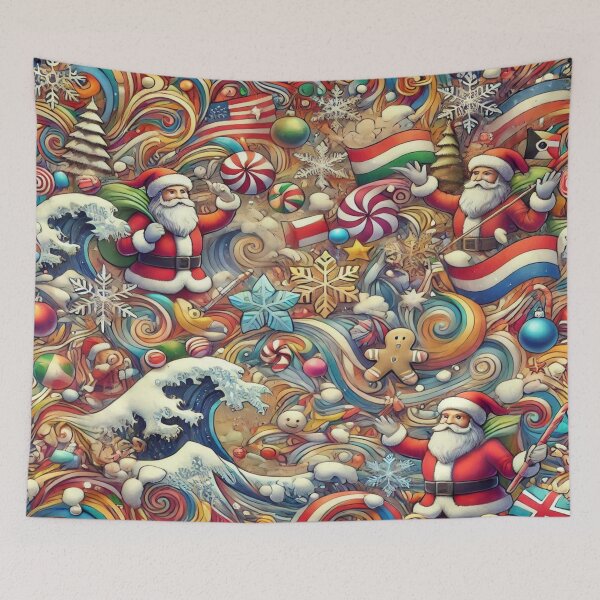 Item preview, Whimsical Winter Fusion – Perfect Holiday Gift designed and sold by Imaginarium of Chaos falcon88 .