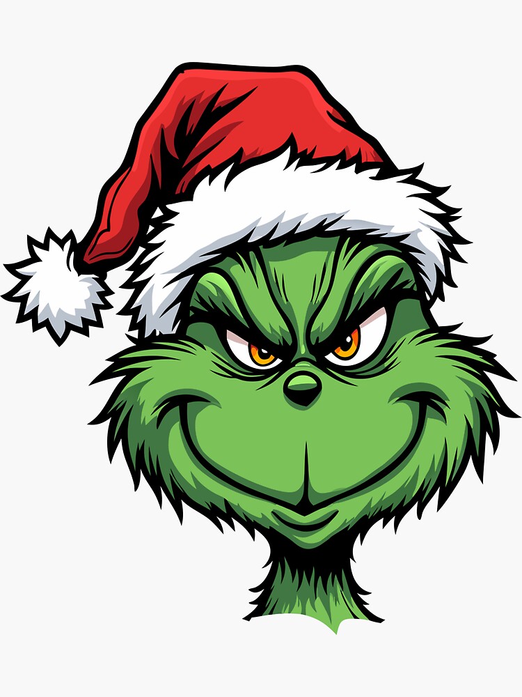 The Grinch Christmas Art