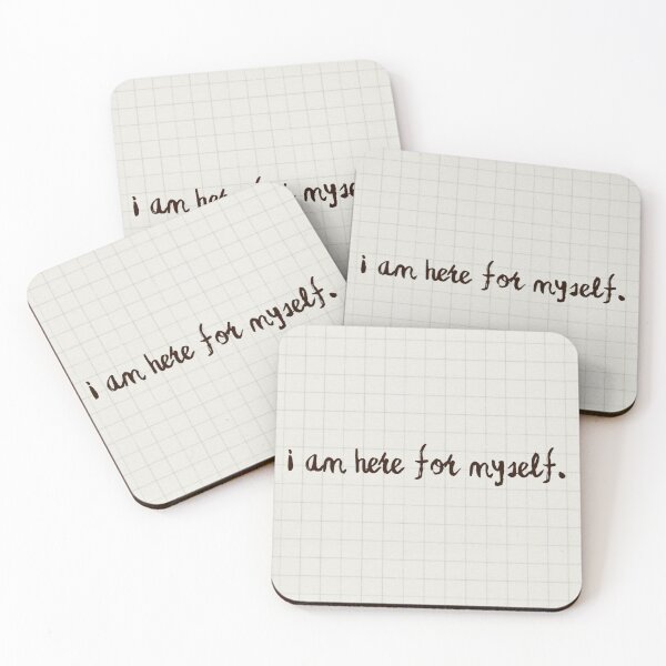 Item preview, I am here for myself. designed and sold by Univers Gifts.