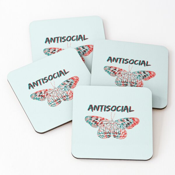 Item preview, Antisocial Butterfly designed and sold by Lampblack and Bone.