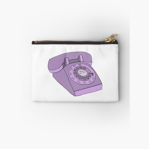 Item preview, Purple Retro Rotary Phone designed and sold by CreepingWillow.