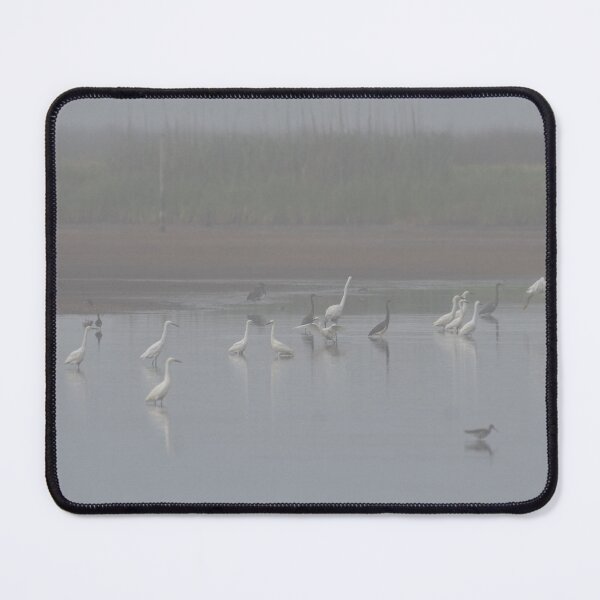 Item preview, Wading Birds in the Fog designed and sold by tracyam.