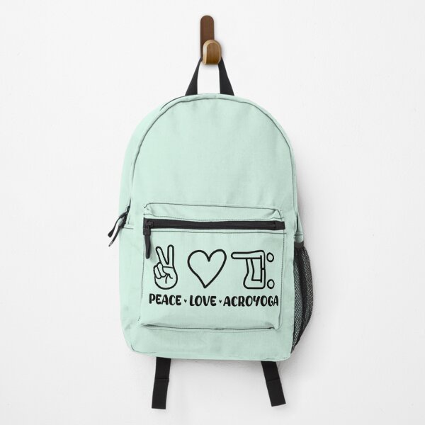 Item preview, Peace Love AcroYoga – Minimalist Yoga Enthusiast Design designed and sold by silent ocean.