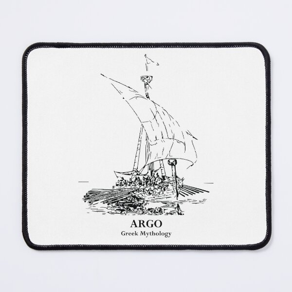 Item preview, Argo Greek Mythology Ship designed and sold by Lakeric Cityscapes.