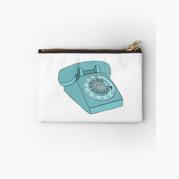 Item preview, Blue Retro Rotary Phone designed and sold by CreepingWillow.