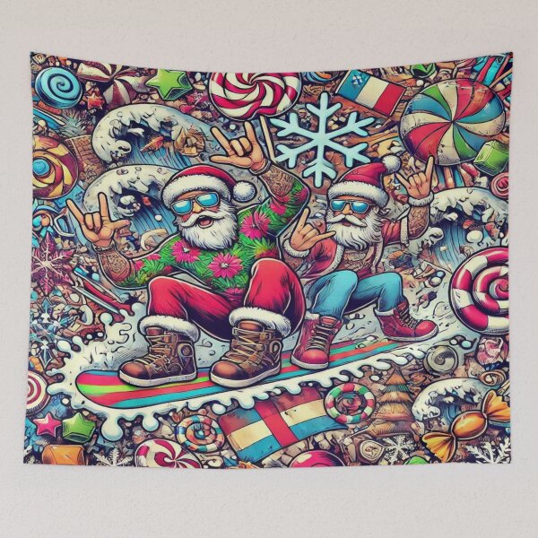 Item preview, Santa’s Candy Snowstorm – Perfect Holiday Gift,Cadeau de vacances, Regalo de vacaciones, Festtagsgeschenk designed and sold by Imaginarium of Chaos falcon88 .