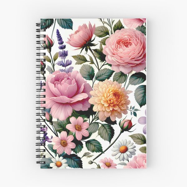 Item preview, A vibrant, seamless floral pattern with a variety of flowers designed and sold by S4Graphics.